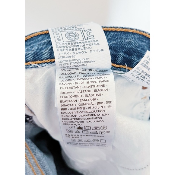 Levi’s Wedgie Icon Fit Jeans in Higher Love - Size 29 - Picture 9 of 9